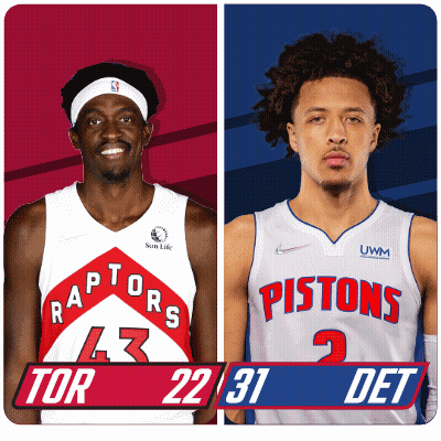 Basketball Players Raptors And Pistons GIF