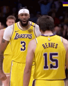 Basketball Players Standing Together GIF