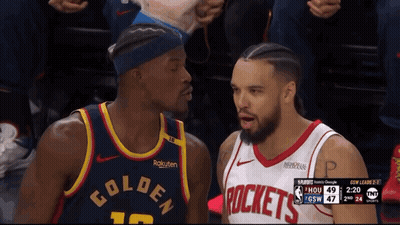 Basketball Players Talking GIF