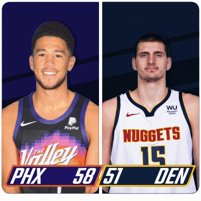 Basketball Players Valley Phx And Nuggets GIF