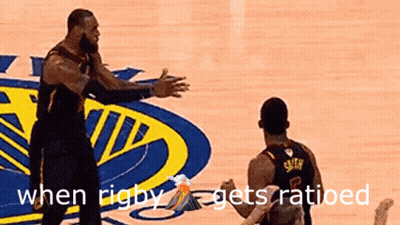 Basketball Players When Rigidy Gets Ratioed GIF