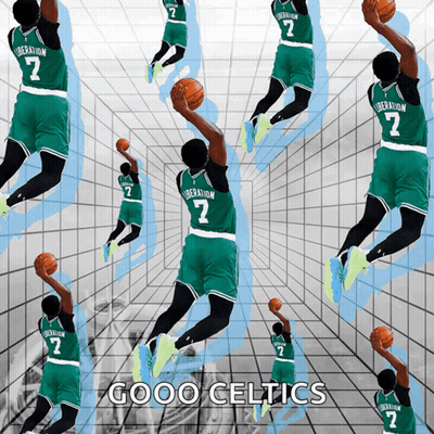Basketball Players With Liberation Jerseys GIF
