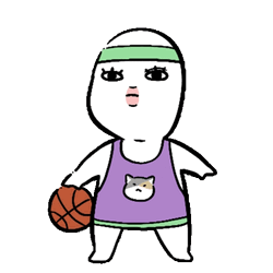 Basketball Sporty Cartoon Dribble