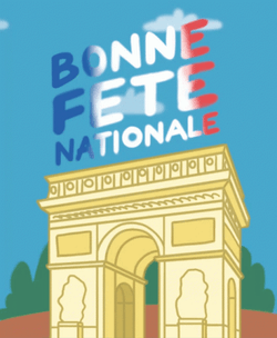 Bastille Day Bonne Fete Nationale GIF