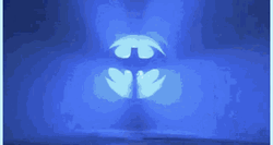 Bat Signal Batman Running Away GIF
