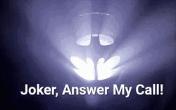 Bat Signal Joker Answer My Call GIF