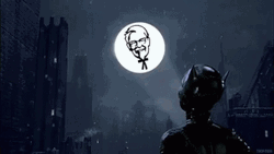 Bat Signal KFC Logo GIF
