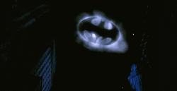 Bat Signal Silhouette At Night GIF