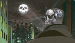 Bat Signal Skull Edition GIF