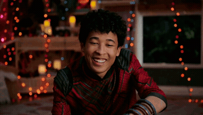 Batman And Robin Smiling GIF