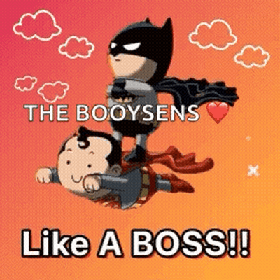 Batman And Superman Like A Boss GIF