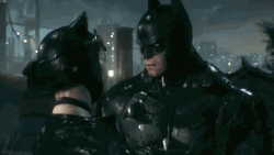 batman arkham city catwoman and poison ivy kiss