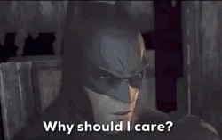 Batman Arkham City Why Should I Care
