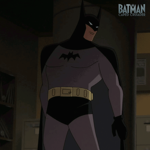 Batman Caped Crusader Poster GIF