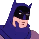 Batman Covering Face Sticker