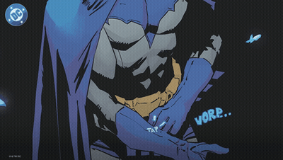 Batman Drawing With Vore GIF
