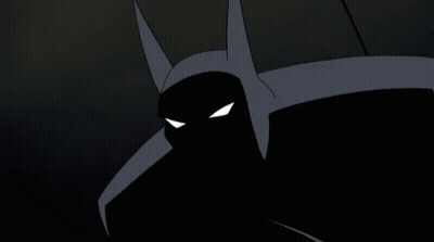 Batman Face On Dark Background GIF