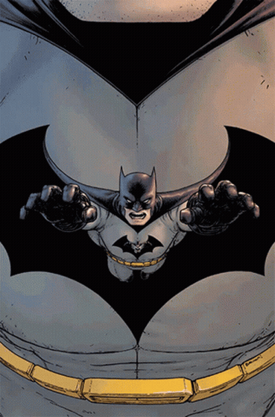 Batman Flying With Arms Outstretched GIF