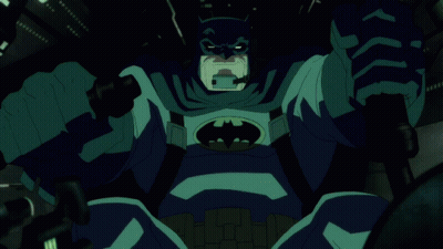 Batman Holding Gun GIF