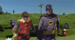 Batman In Teletubbies GIF