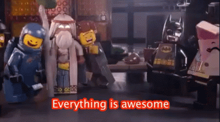 Batman Lego Movie Everything Is Awesome GIF