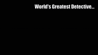 Batman Poster Saying World's Greatest Detective GIF