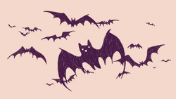 Bats Drawing Sketch Animation GIF