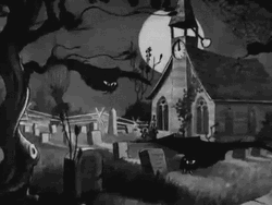Bats Halloween Horror Cartoons GIF