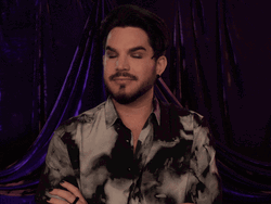 Batting Eyelashes Flirting Adam Lambert GIF