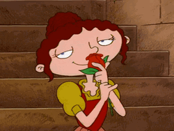 Batting Eyelashes Hey Arnold In Love GIF