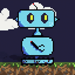 Battle Bots Pixel Robot Wall E GIF