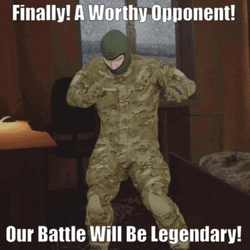 Battle Will Be Legendary GIF