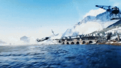 Battlefield 5 Plane Crash GIF