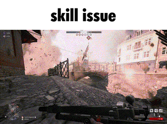 Battlefield Skill Issue GIF