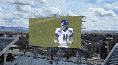 Baylor Alumni Poster Woman Walking GIF