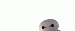 Baymax Close Up  GIF