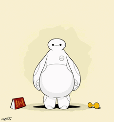 Baymax Exercise GIF
