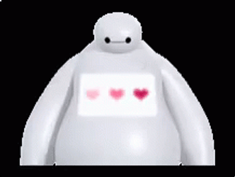 Baymax Heart Bump GIF