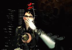 Bayonetta Blowing Kiss