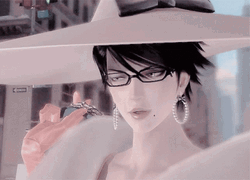 Bayonetta Sexy Stare GIF