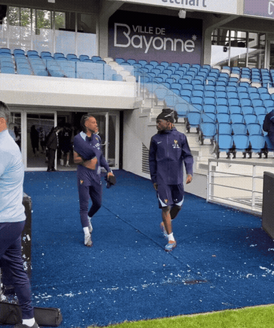 Bayonne On Blue Wall GIF