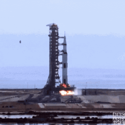 BBC America Rocket Launch GIF