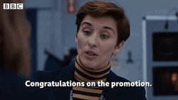 BBC One Vicky McClure Congratulation On Promotion GIF