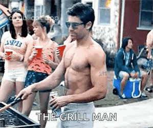 Bbq Zac Efron GIF