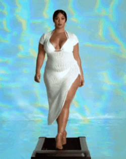 Outstanding Bbw Trabia Majors Walking Model GIF | GIFDB.com