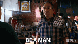 Be A Man Gente-Fied Scene GIF