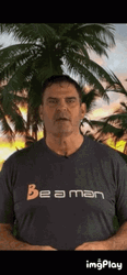 Be A Man Shirt GIF