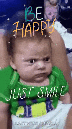 Be Happy Smile GIF