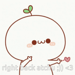 Be Right Back Budding Pop Tongue GIF