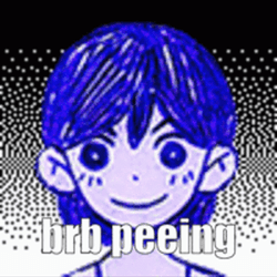 Be Right Back I'm Going To Pee GIF